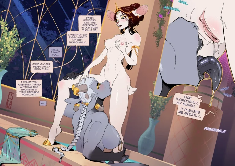 Royal Tease porn comic picture 4