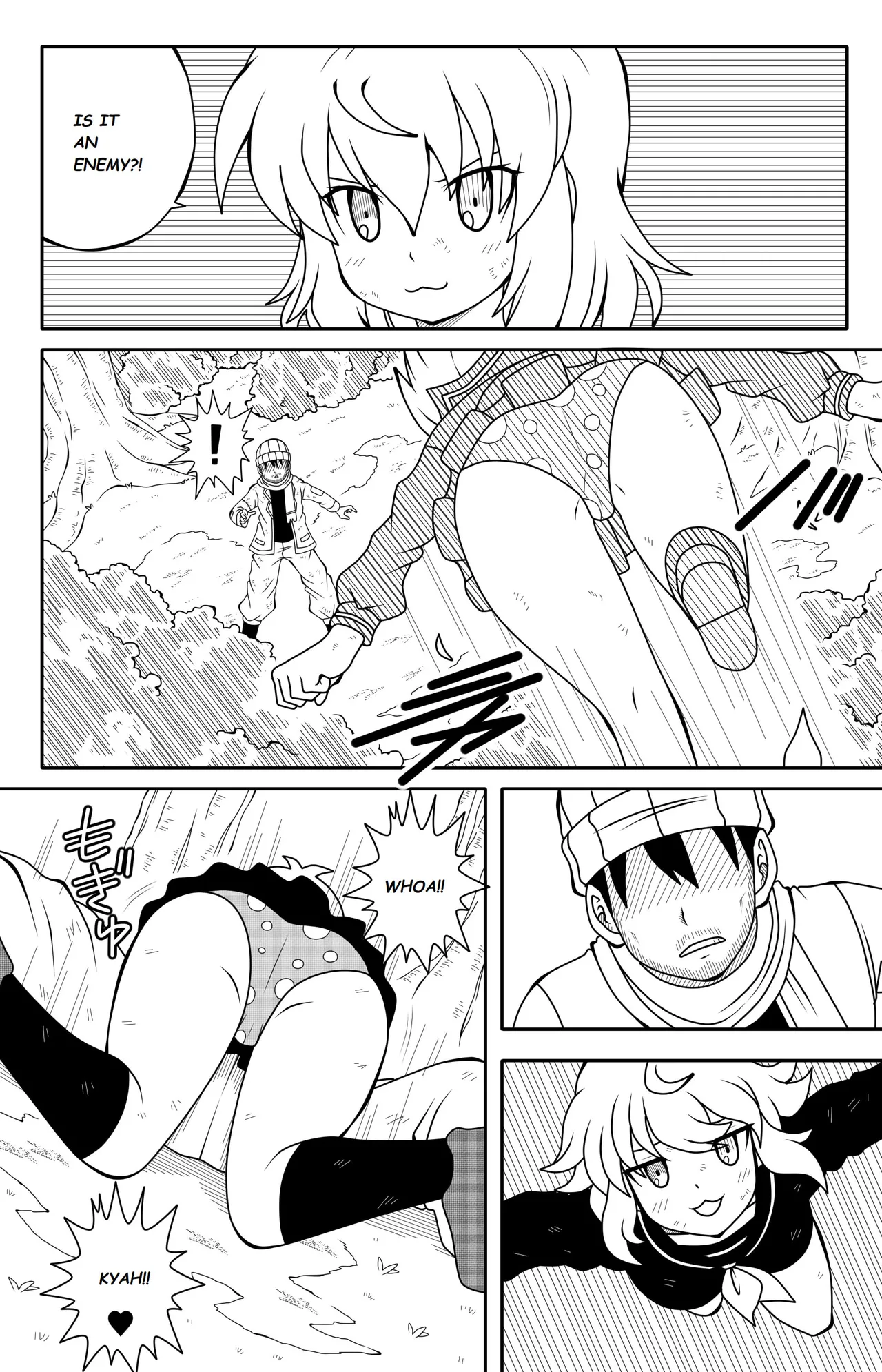 Ryona's Homeless Misadventure porn comic picture 3