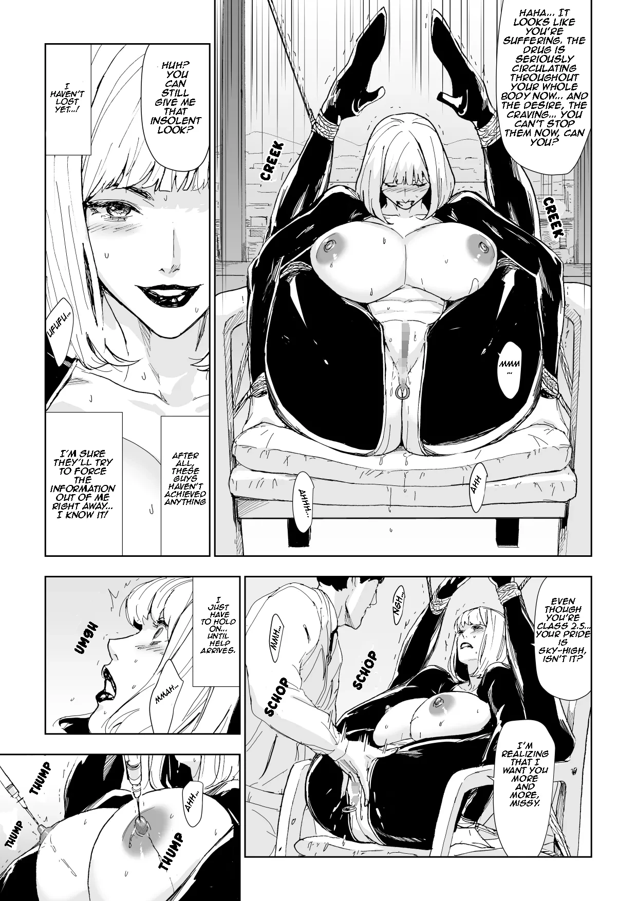 Ryosen Infiltration Agent Defeated | Ichiryuu Sennyuu Sousakan Haiboku porn comic picture 10