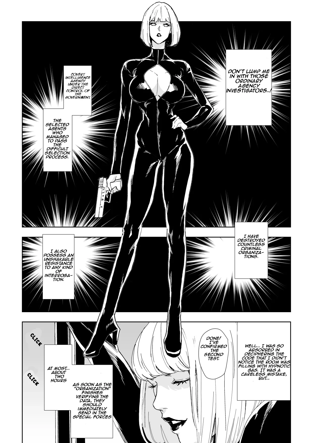 Ryosen Infiltration Agent Defeated | Ichiryuu Sennyuu Sousakan Haiboku porn comic picture 3
