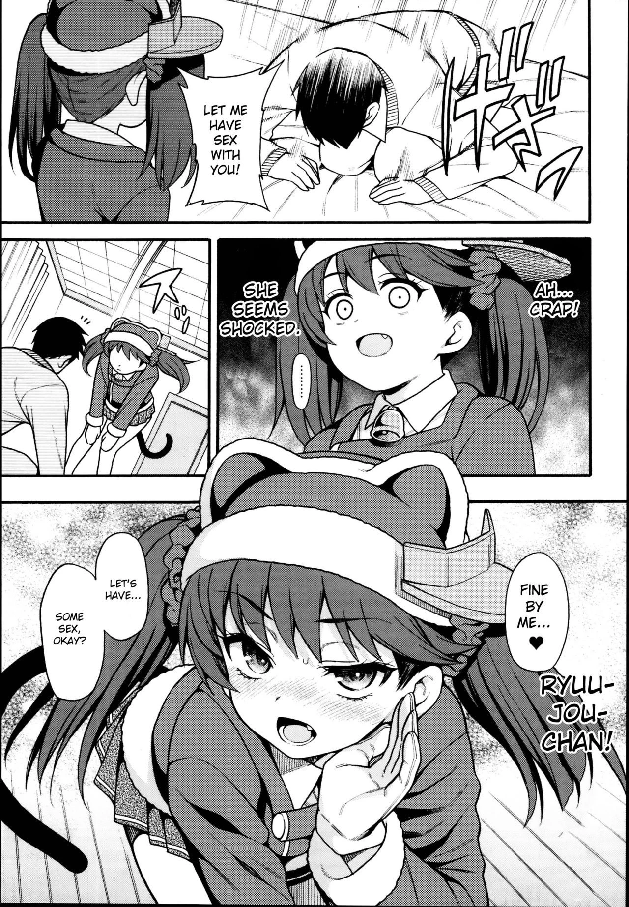 Ryuujou-Chan Ga Yattekita. porn comic picture 6