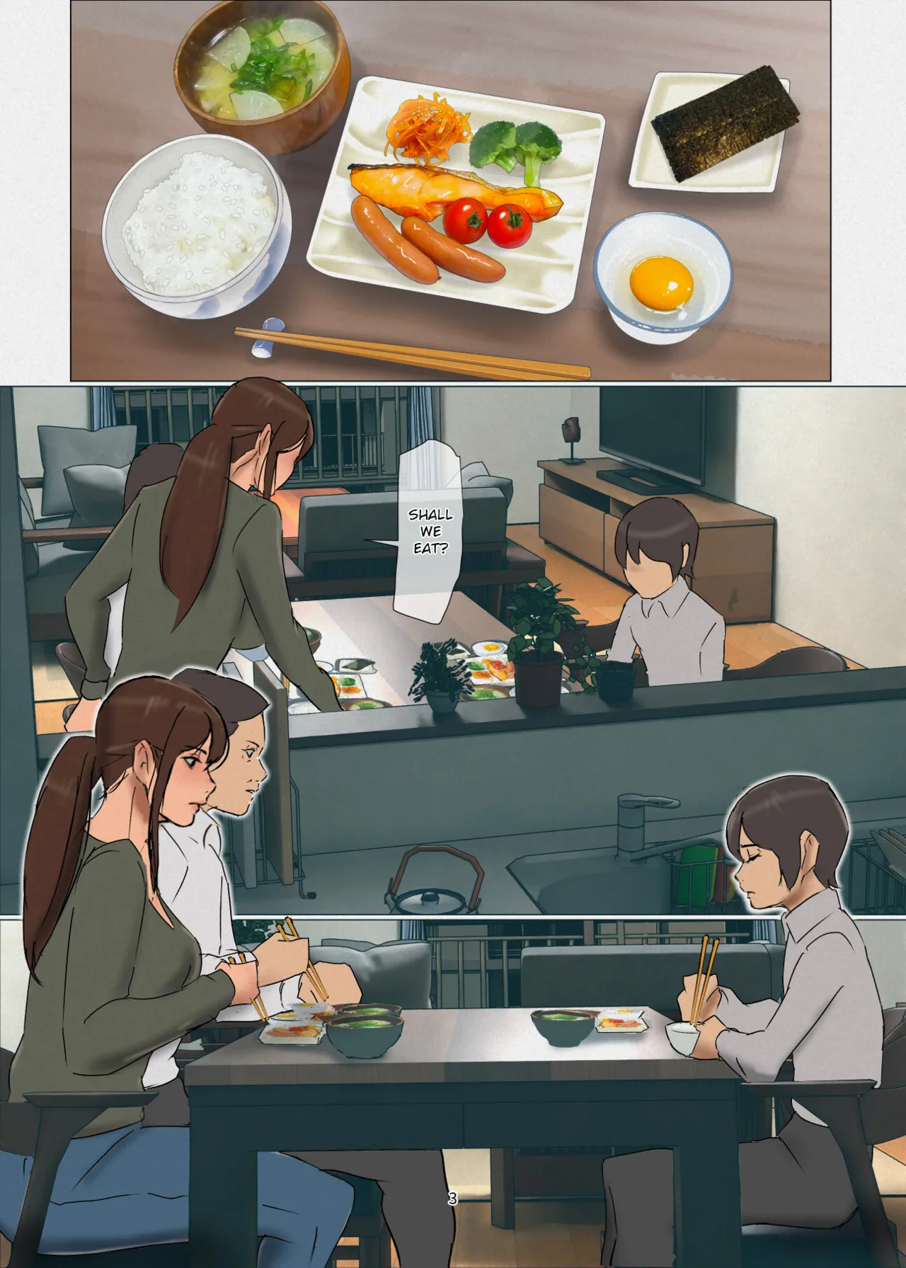 Sacrificial Mother 4 | Ikenie no Haha 4 porn comic picture 2
