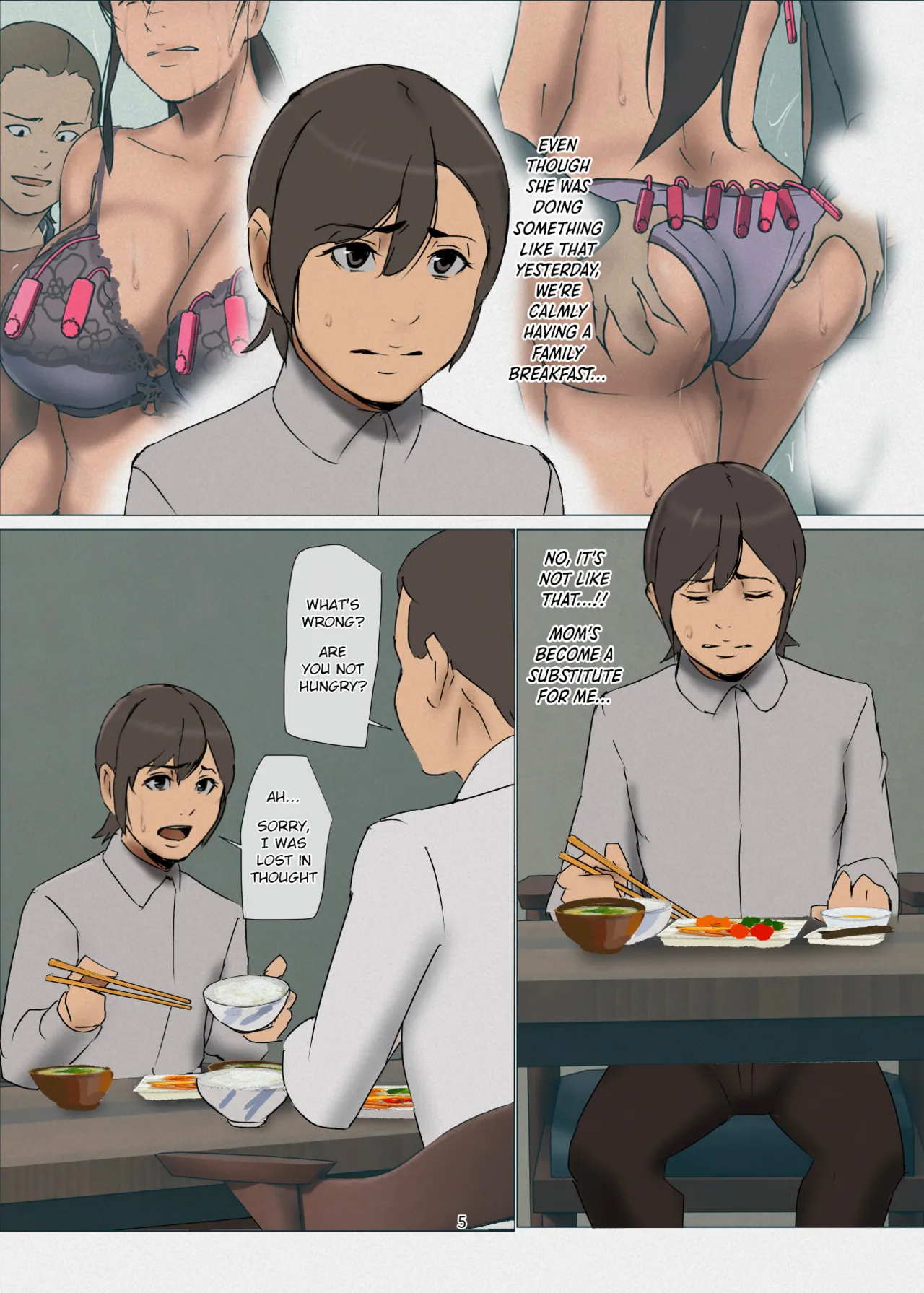 Sacrificial Mother 4 | Ikenie no Haha 4 porn comic picture 4