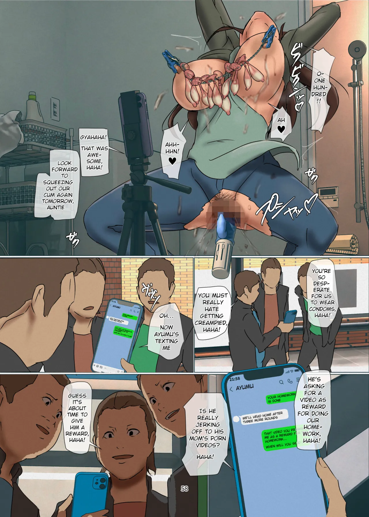 Sacrificial Mother 4 | Ikenie no Haha 4 porn comic picture 57