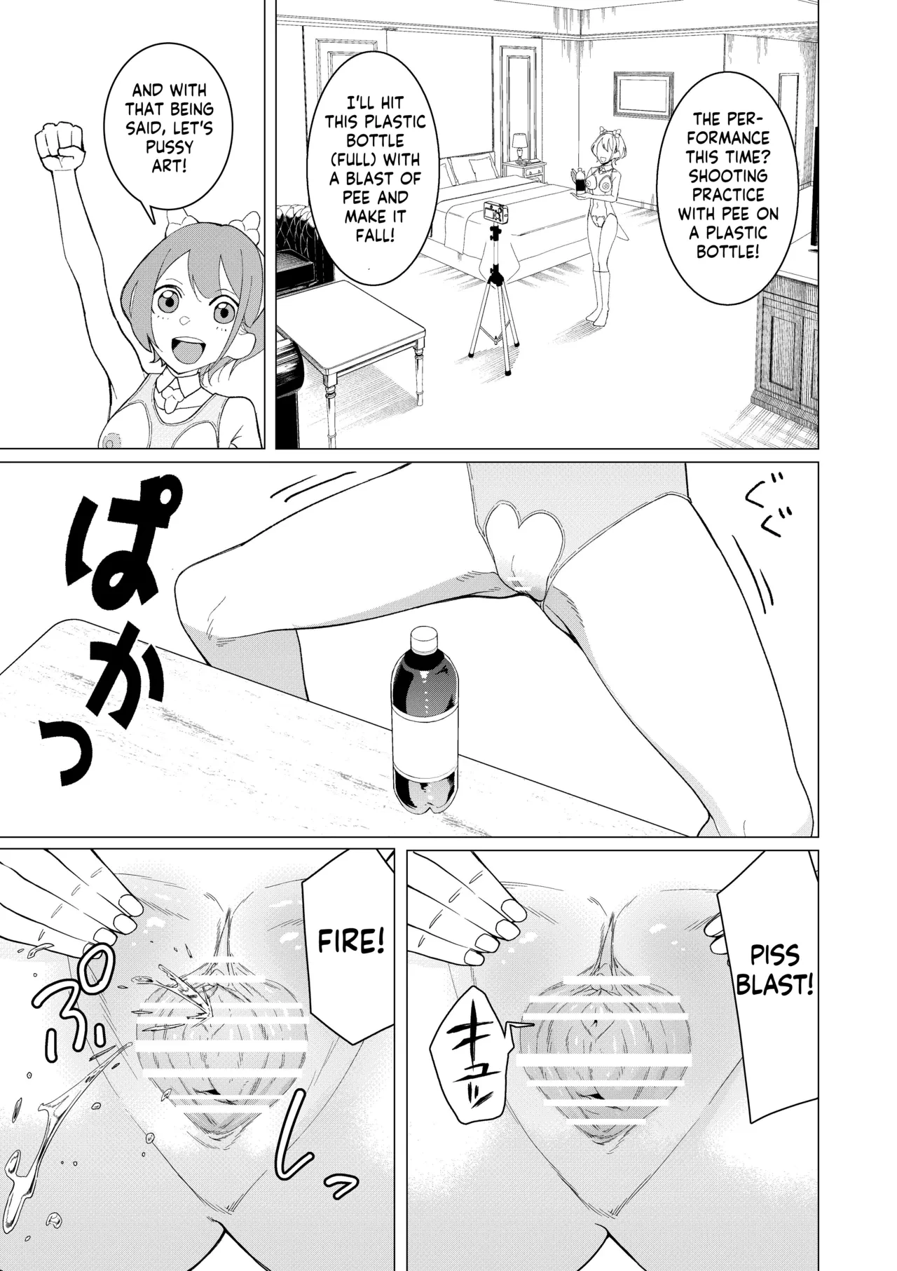 Saimin App de! Charisma Joshi Kousei Model o Chou Hentai Omanko Geinin ni Produce Shitemita -Zenpen- porn comic picture 12
