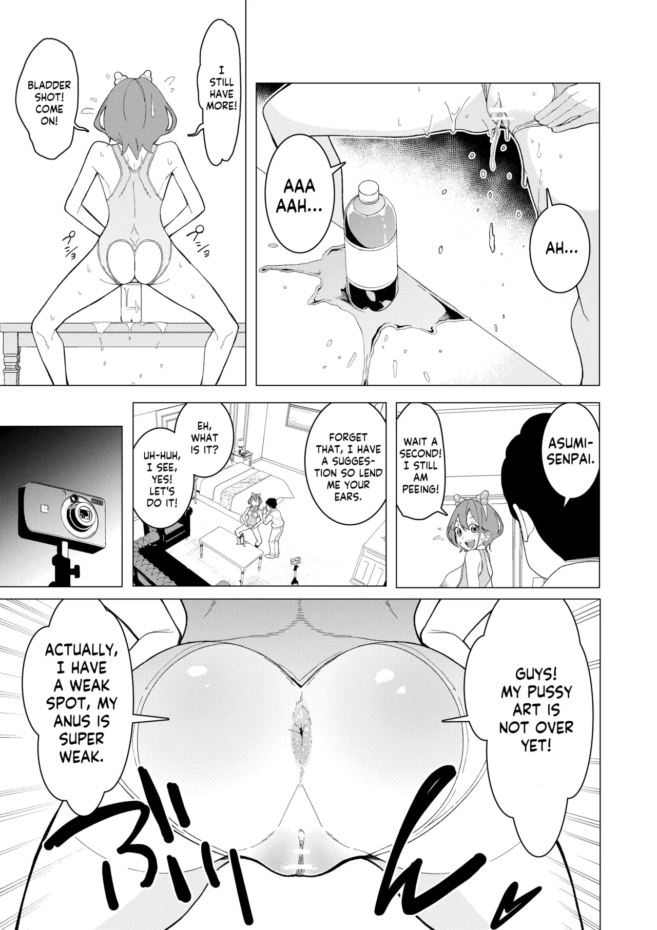 Saimin App de! Charisma Joshi Kousei Model o Chou Hentai Omanko Geinin ni Produce Shitemita -Zenpen- porn comic picture 14