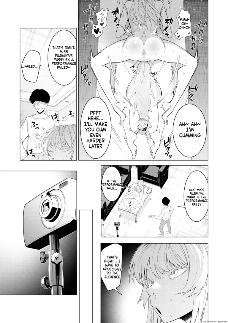Saimin Appli de! ~Chou Cool! Tensai Half Ojou-sama ni Hentai Omanko Geinin to Shite AV Haishin Sasete Mita~ porn comic picture 16