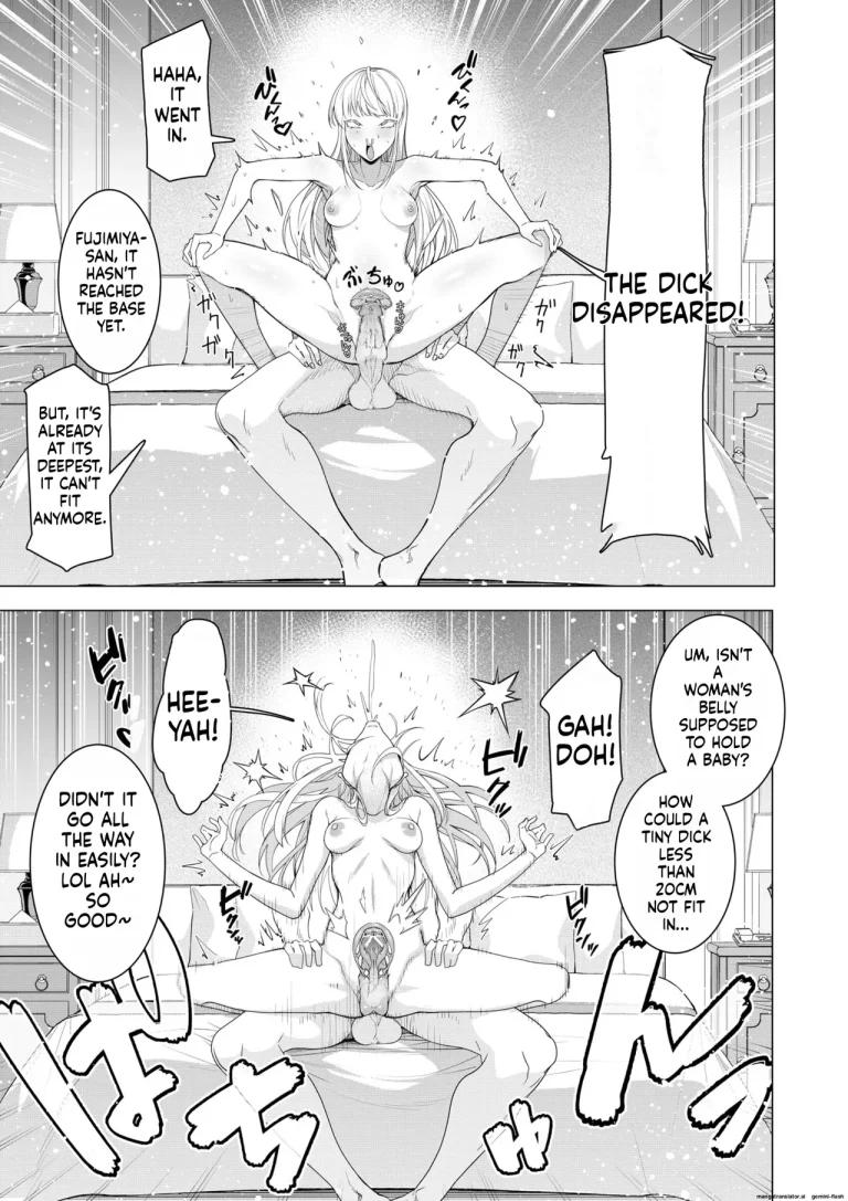 Saimin Appli de! ~Chou Cool! Tensai Half Ojou-sama ni Hentai Omanko Geinin to Shite AV Haishin Sasete Mita~ porn comic picture 18
