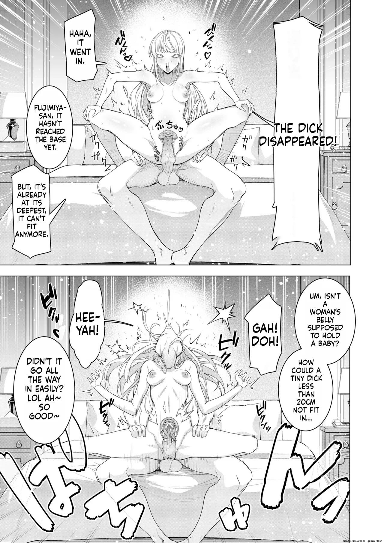 Saimin Appli de! ~Chou Cool! Tensai Half Ojou-sama ni Hentai Omanko Geinin to Shite AV Haishin Sasete Mita~ porn comic picture 18