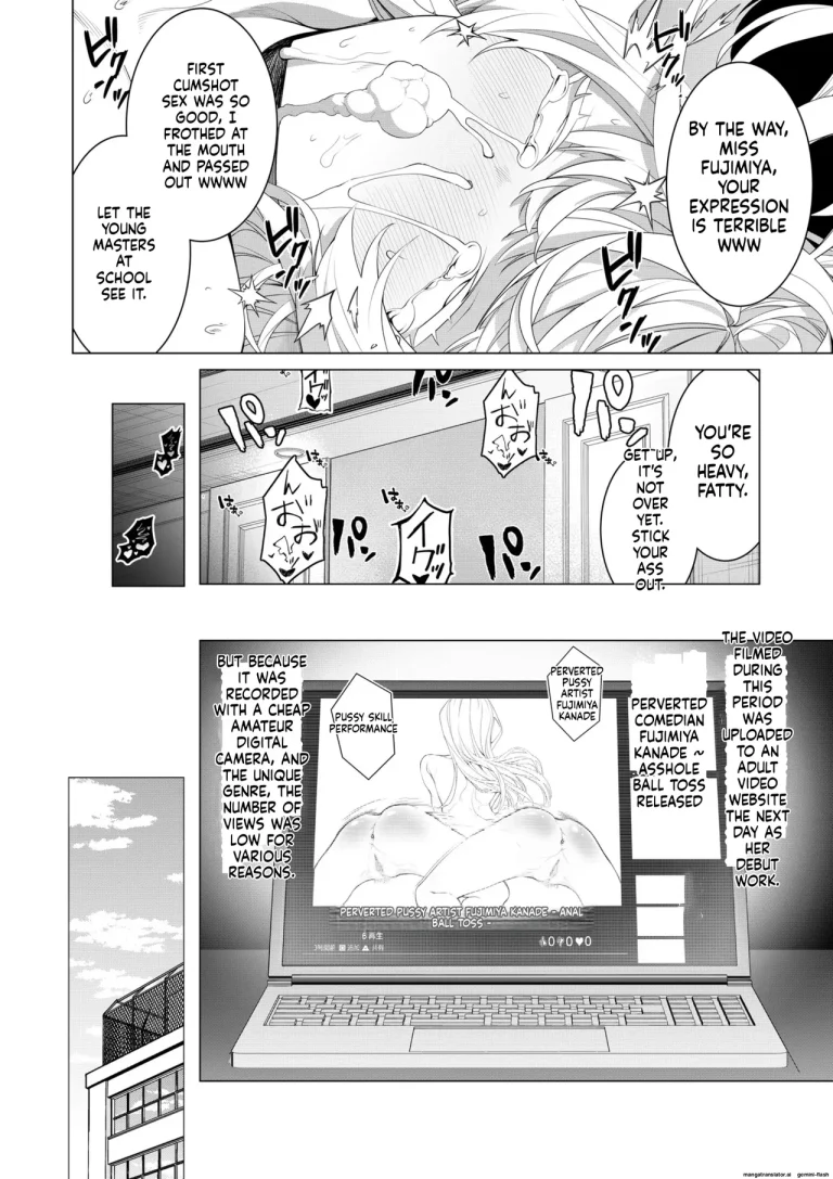 Saimin Appli de! ~Chou Cool! Tensai Half Ojou-sama ni Hentai Omanko Geinin to Shite AV Haishin Sasete Mita~ porn comic picture 23