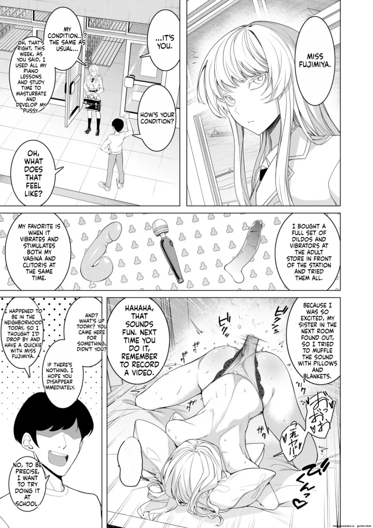 Saimin Appli de! ~Chou Cool! Tensai Half Ojou-sama ni Hentai Omanko Geinin to Shite AV Haishin Sasete Mita~ porn comic picture 24