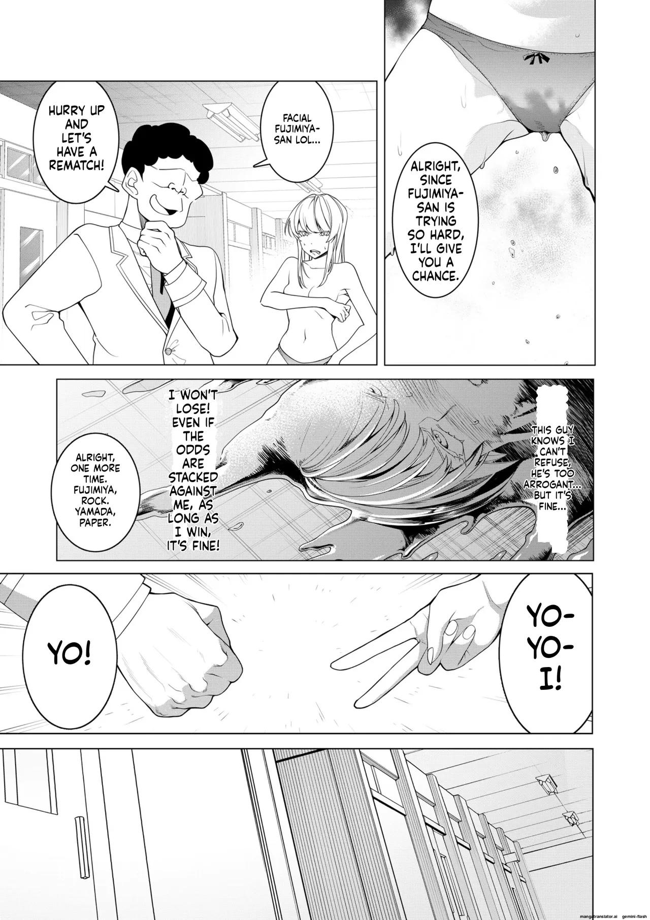 Saimin Appli de! ~Chou Cool! Tensai Half Ojou-sama ni Hentai Omanko Geinin to Shite AV Haishin Sasete Mita~ porn comic picture 34