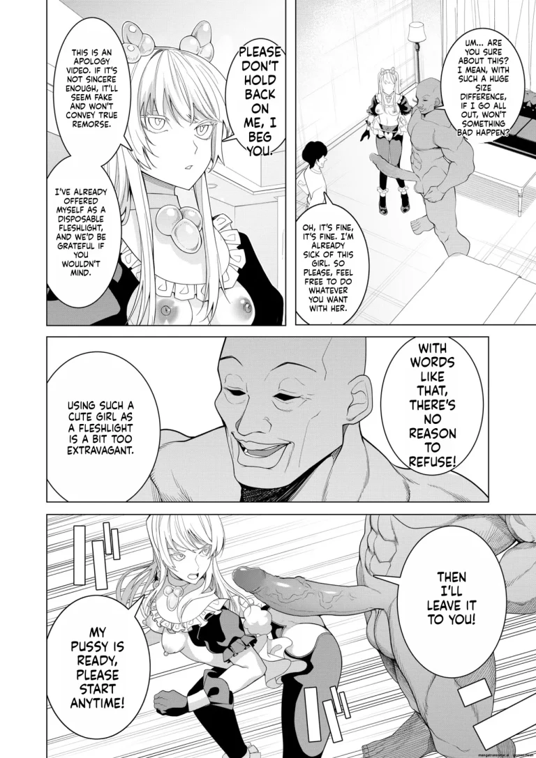 Saimin Appli de! ~Chou Cool! Tensai Half Ojou-sama ni Hentai Omanko Geinin to Shite AV Haishin Sasete Mita~ porn comic picture 45