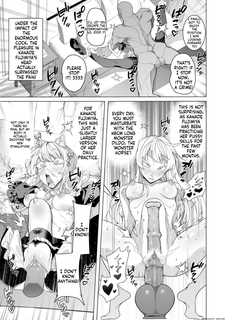 Saimin Appli de! ~Chou Cool! Tensai Half Ojou-sama ni Hentai Omanko Geinin to Shite AV Haishin Sasete Mita~ porn comic picture 50