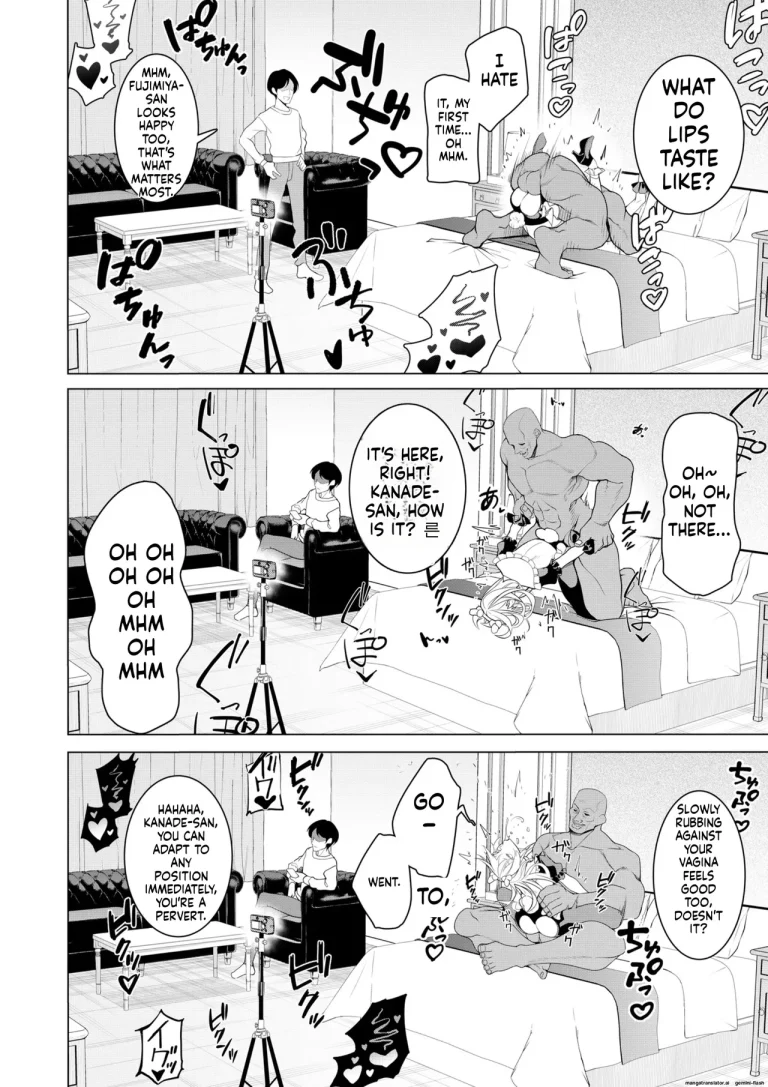 Saimin Appli de! ~Chou Cool! Tensai Half Ojou-sama ni Hentai Omanko Geinin to Shite AV Haishin Sasete Mita~ porn comic picture 51