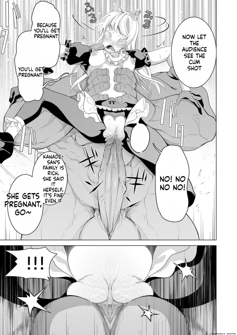 Saimin Appli de! ~Chou Cool! Tensai Half Ojou-sama ni Hentai Omanko Geinin to Shite AV Haishin Sasete Mita~ porn comic picture 56