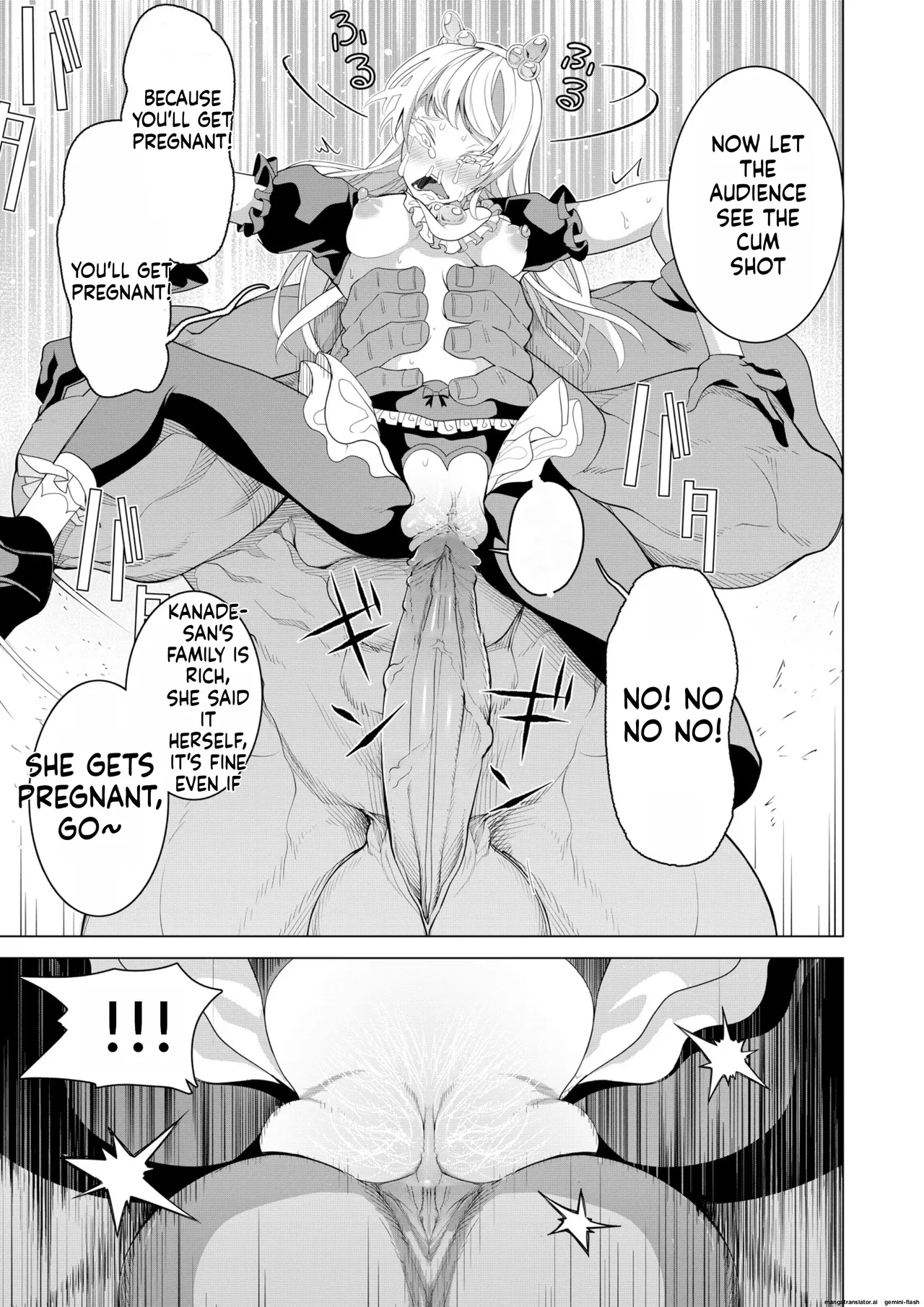 Saimin Appli de! ~Chou Cool! Tensai Half Ojou-sama ni Hentai Omanko Geinin to Shite AV Haishin Sasete Mita~ porn comic picture 56