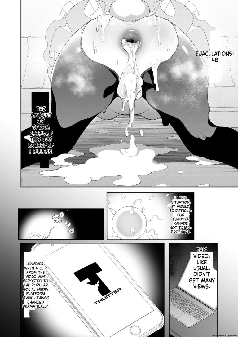 Saimin Appli de! ~Chou Cool! Tensai Half Ojou-sama ni Hentai Omanko Geinin to Shite AV Haishin Sasete Mita~ porn comic picture 61