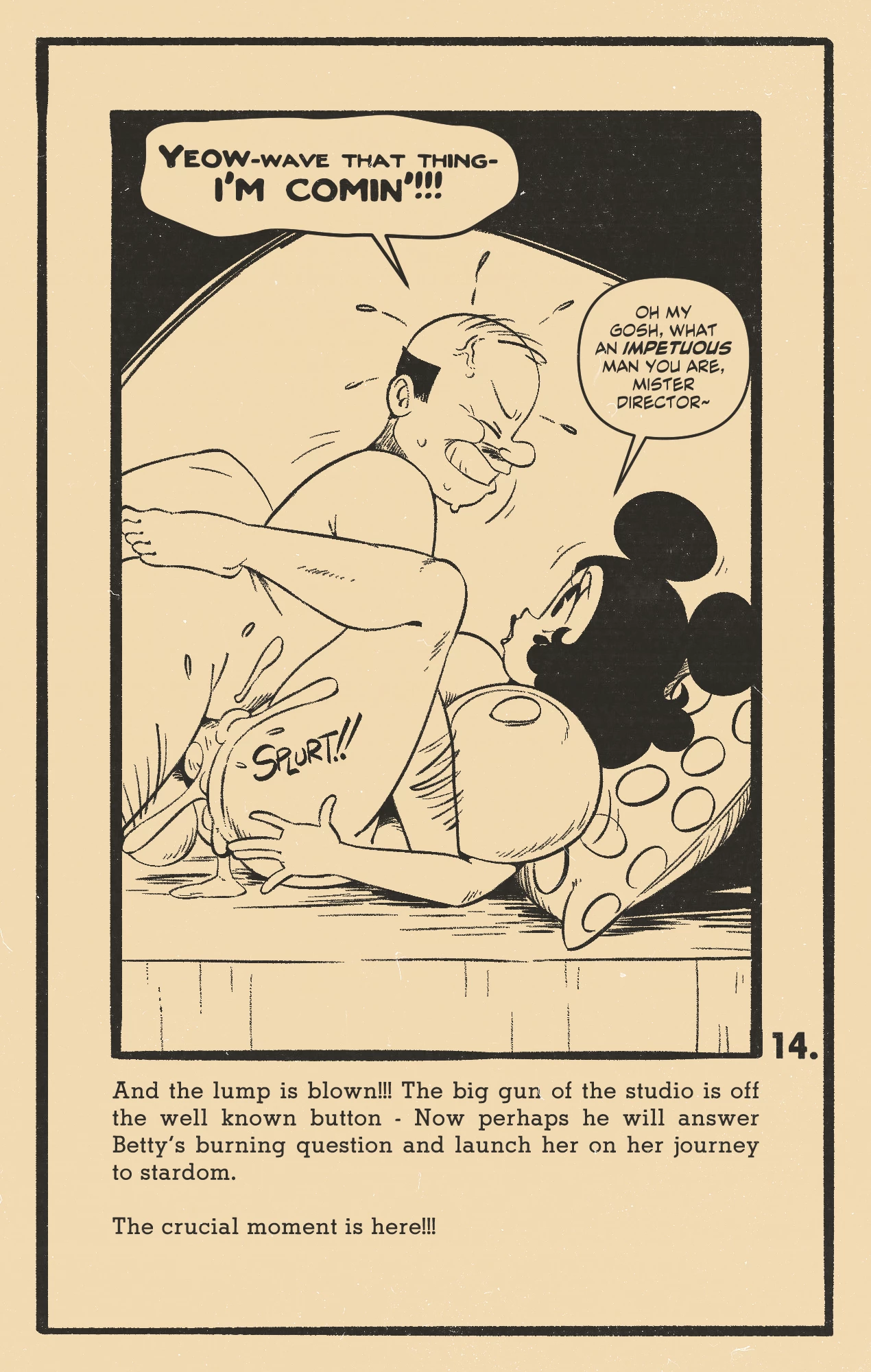 Sally McBoing in "Flesh" porn comic picture 14