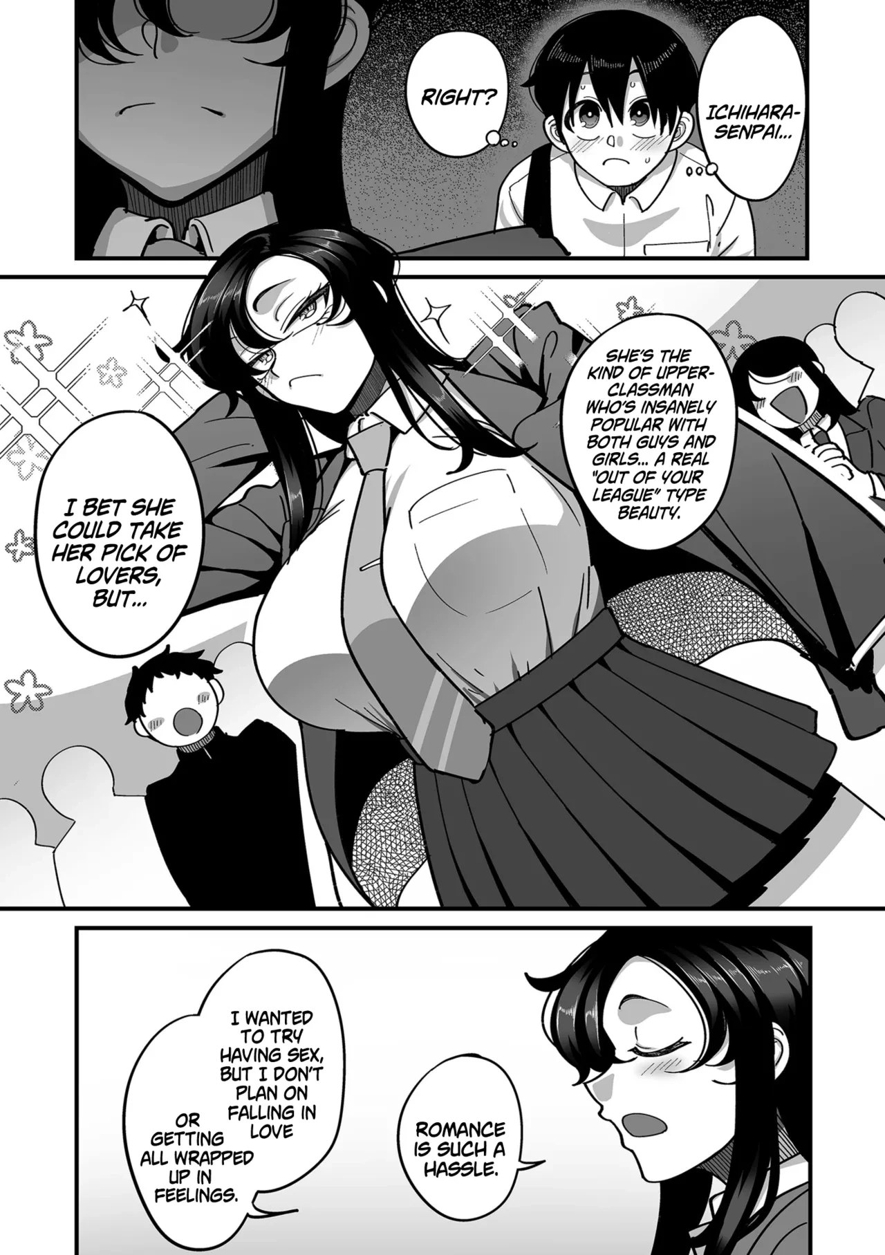 School Prostitution Journal 3: The School's Number One Beauty, Ichihara-senpai [English] [SS22] porn comic picture 10