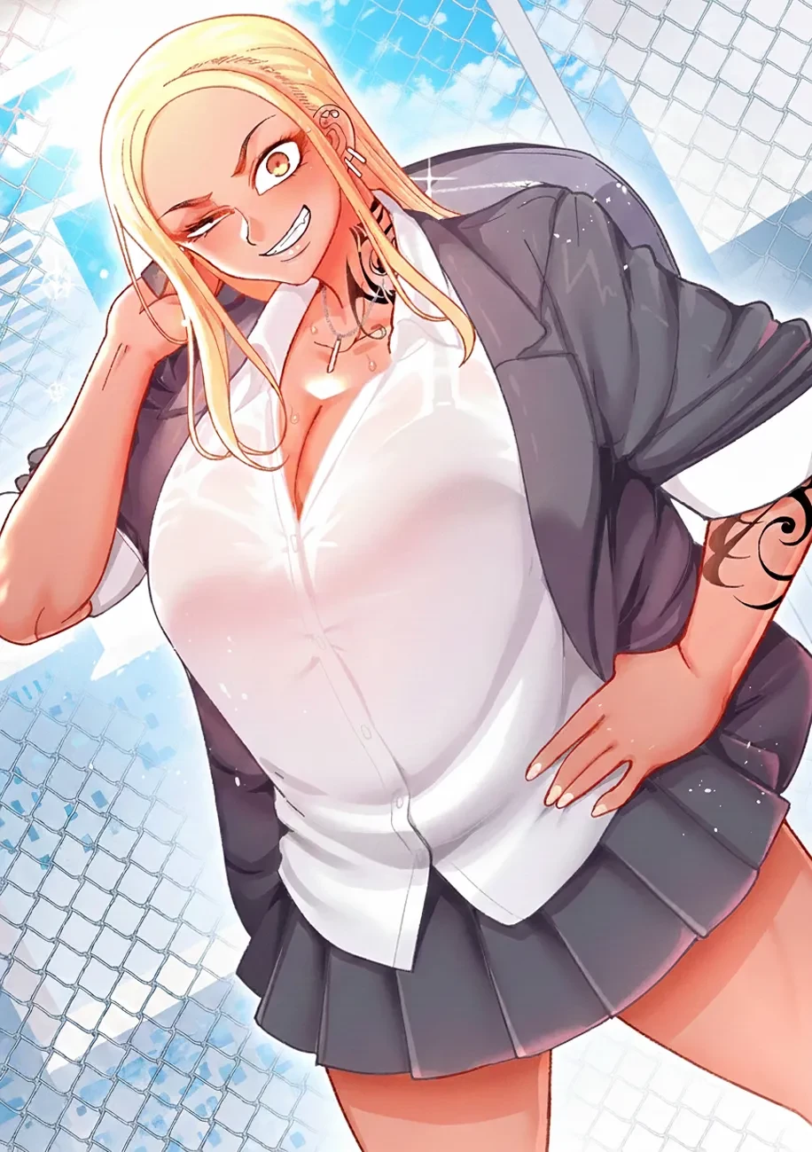School Prostitution Journal Chapter 1: Kuro Gyaru Delinquent Okigawa porn comic picture 47