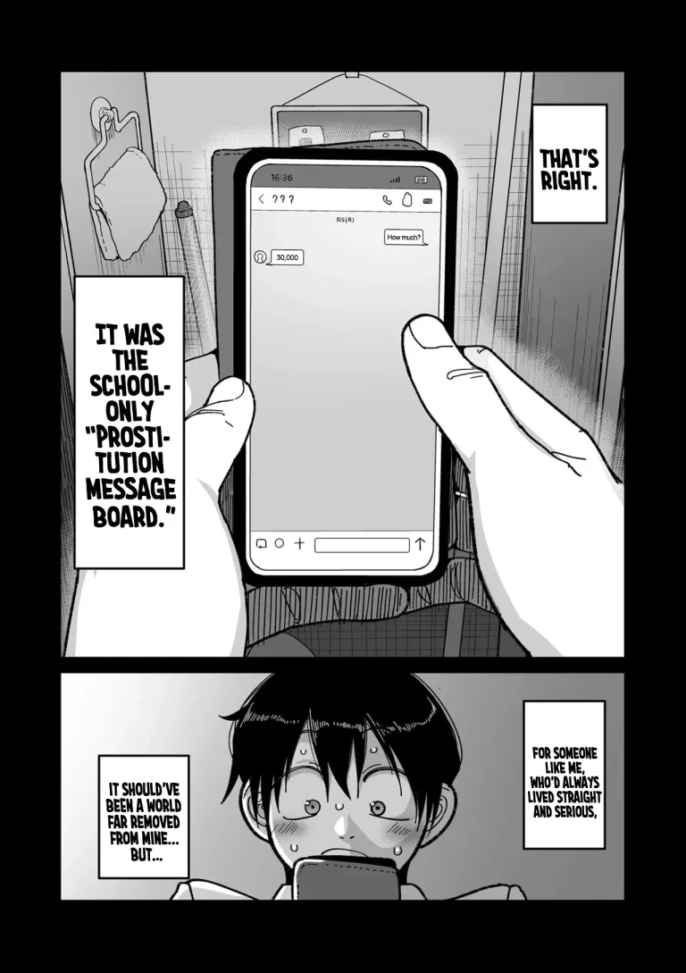 School Prostitution Journal Chapter 1: Kuro Gyaru Delinquent Okigawa porn comic picture 6