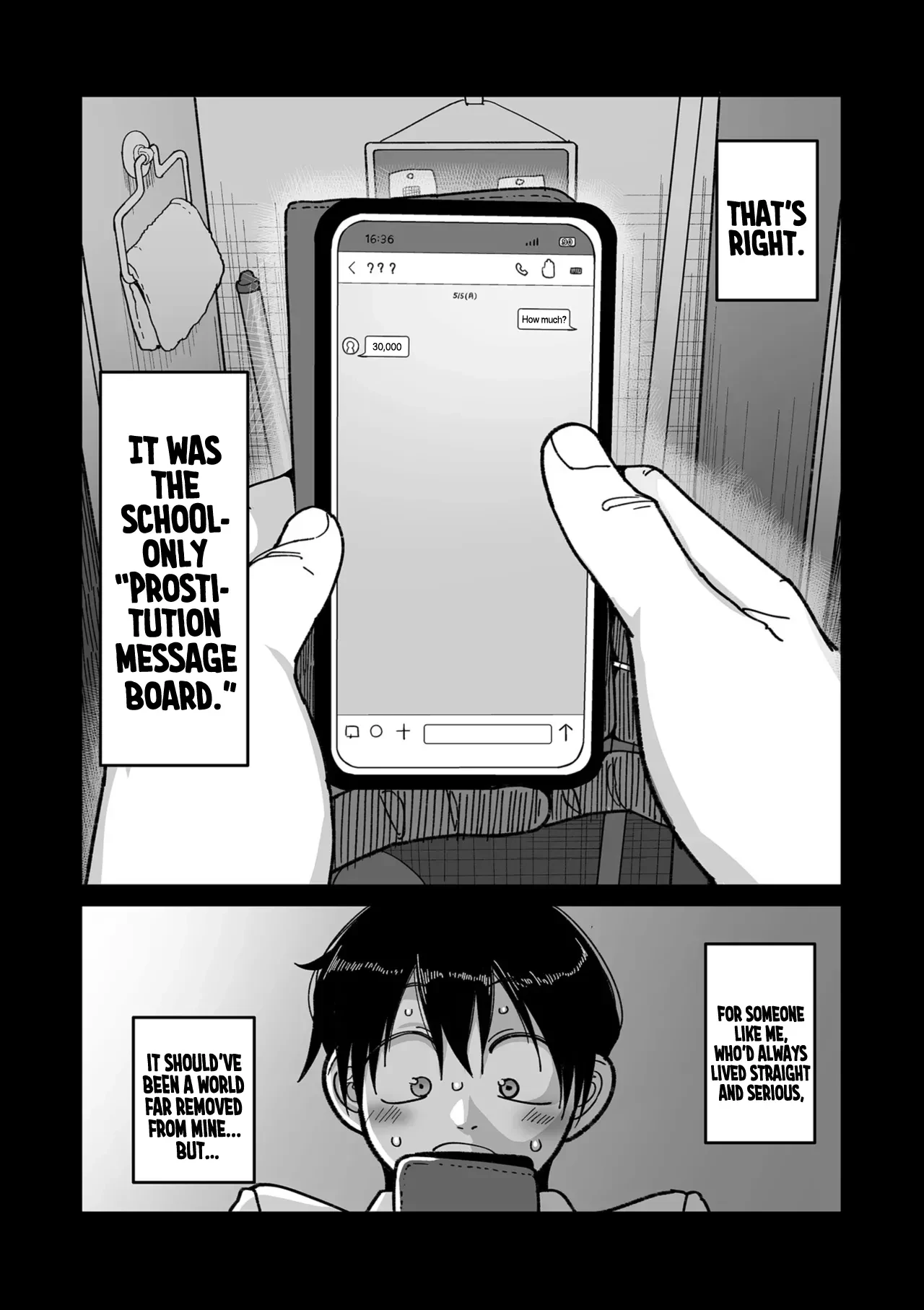 School Prostitution Journal Chapter 1: Kuro Gyaru Delinquent Okigawa porn comic picture 6
