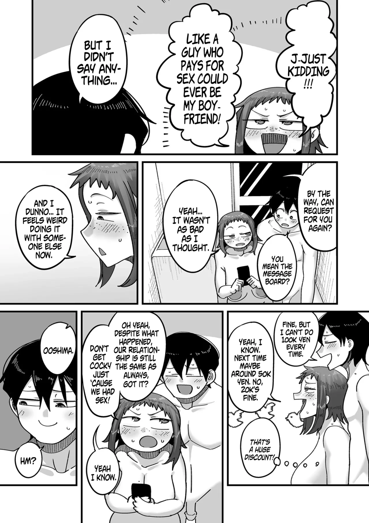 School Prostitution Journal (Comix) - Chapter 2: Freckled Introvert Yoshida porn comic picture 35