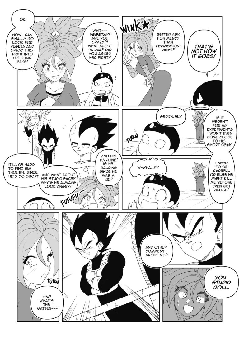 Science with the Z-Warriors! 2 porn comic picture 10