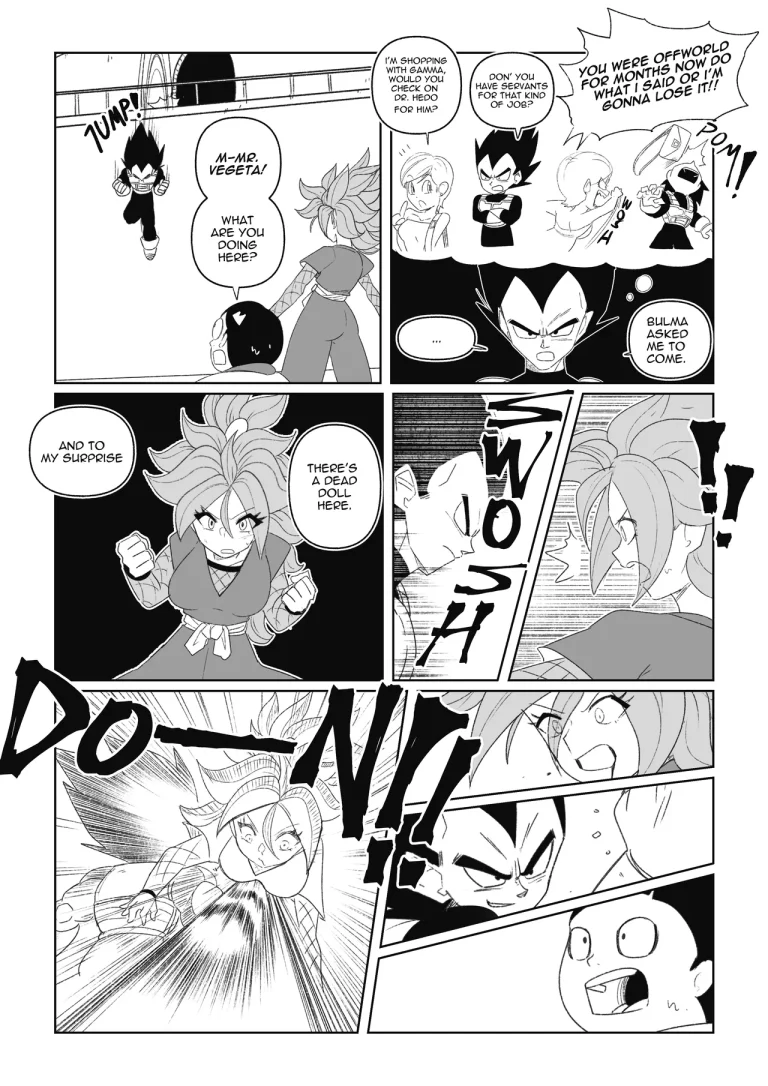 Science with the Z-Warriors! 2 porn comic picture 11