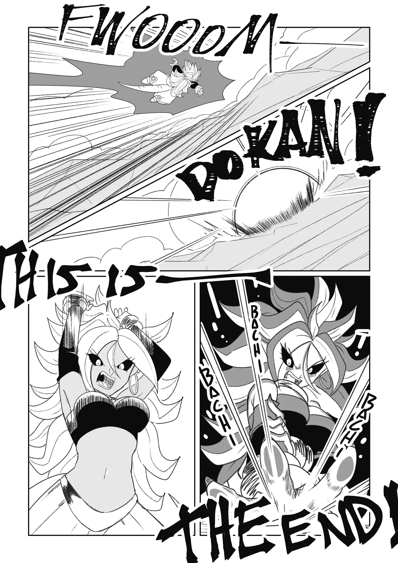 Science with the Z-Warriors! 2 porn comic picture 23