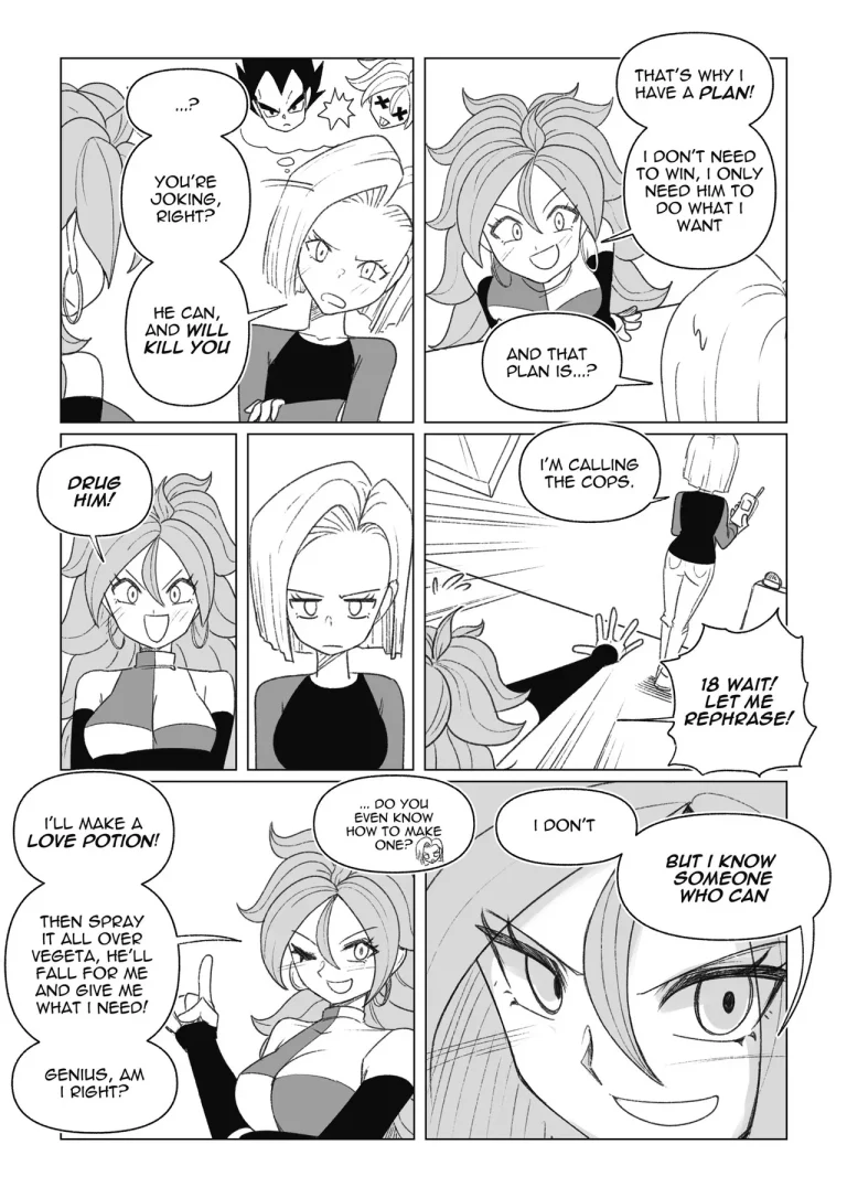 Science with the Z-Warriors! 2 porn comic picture 3