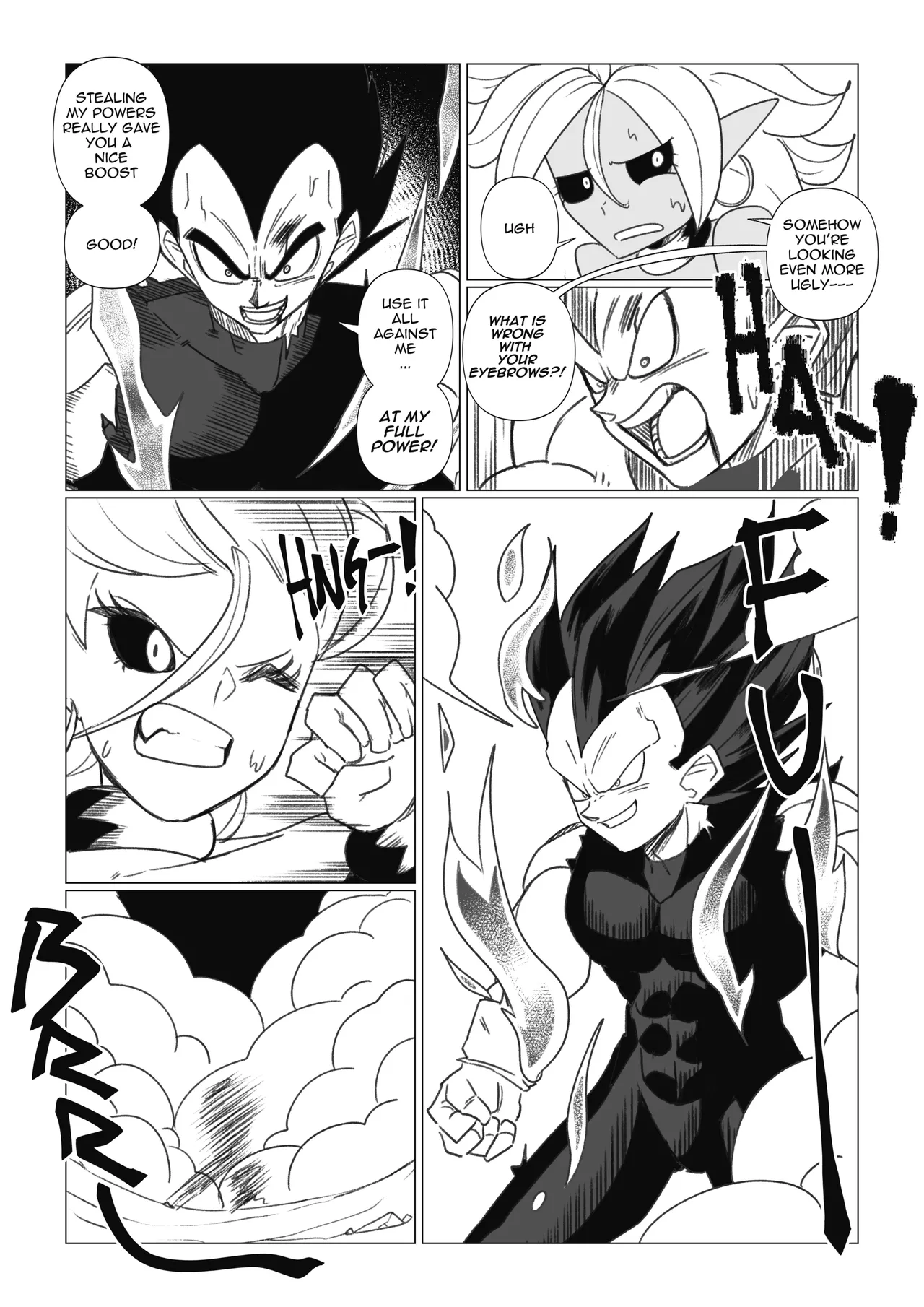 Science with the Z-Warriors! 2 porn comic picture 38