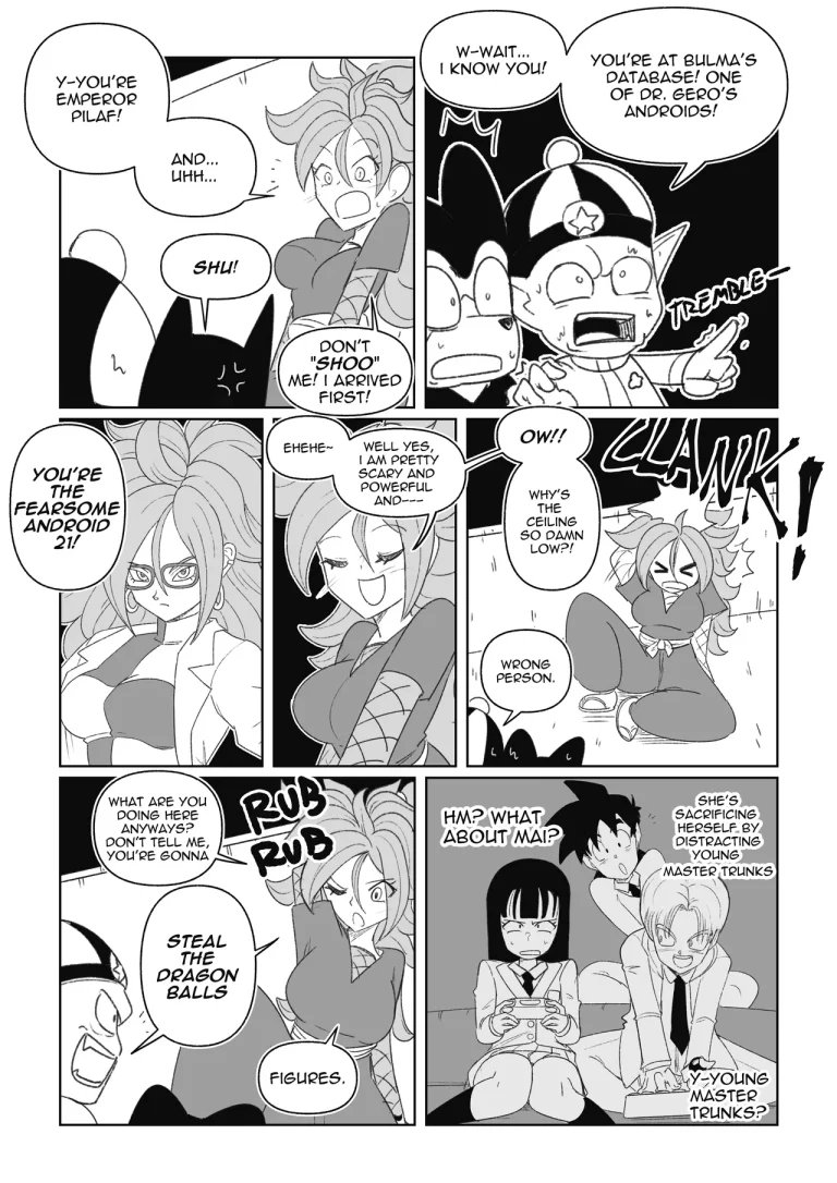 Science with the Z-Warriors! 2 porn comic picture 6