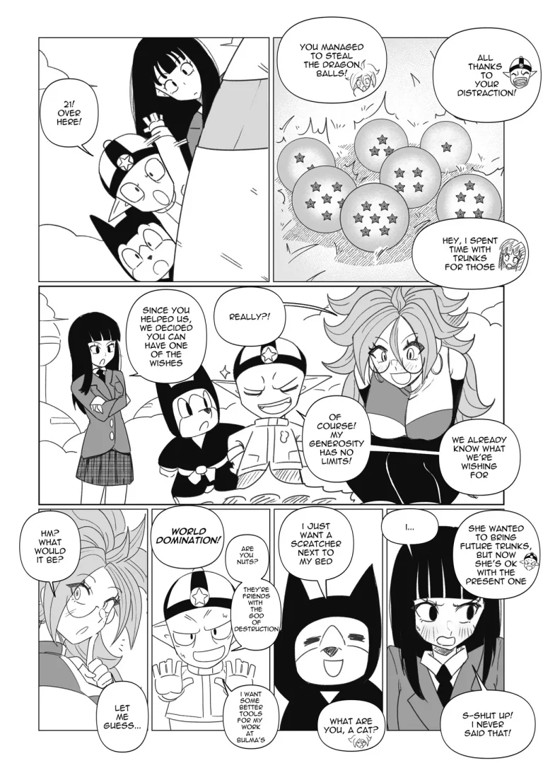 Science with the Z-Warriors! 2 porn comic picture 63