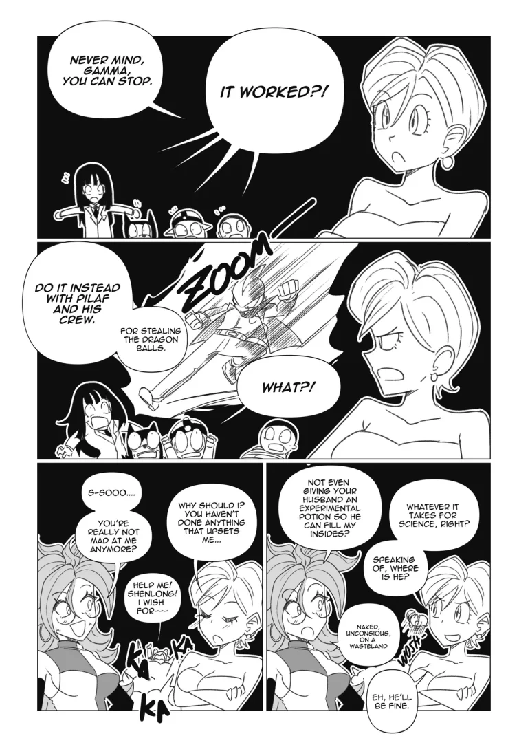 Science with the Z-Warriors! 2 porn comic picture 68
