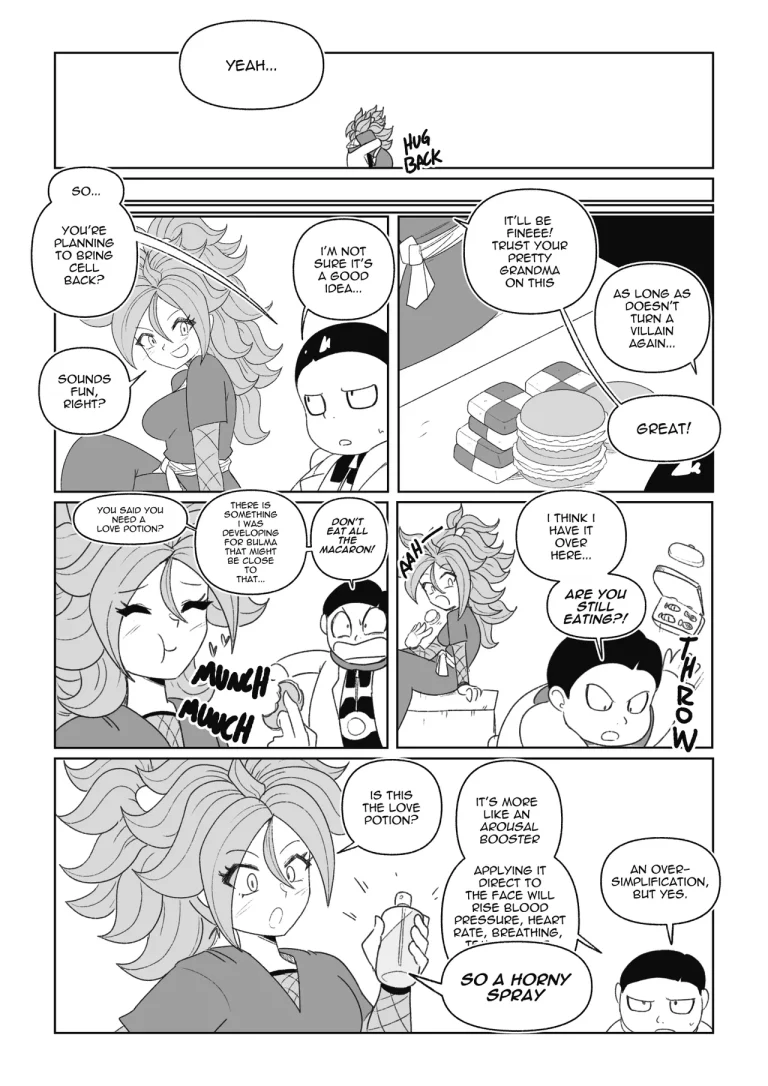 Science with the Z-Warriors! 2 porn comic picture 9