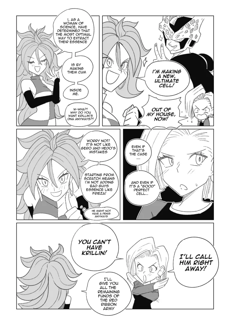 Science with the Z-Warriors porn comic picture 10