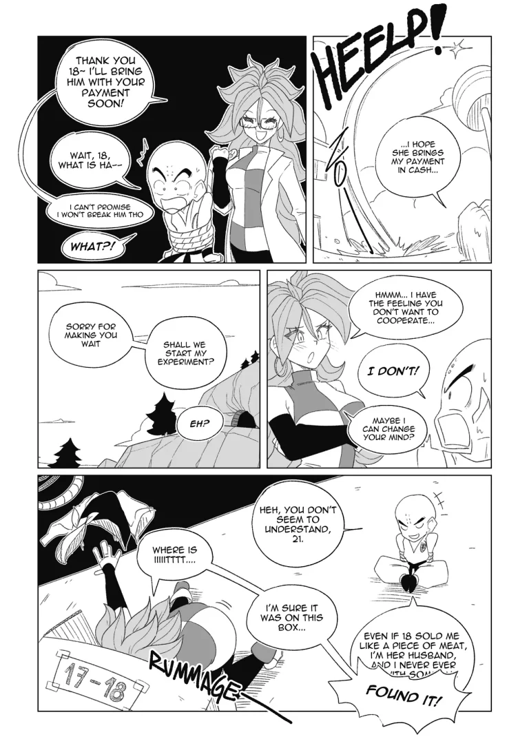 Science with the Z-Warriors porn comic picture 11