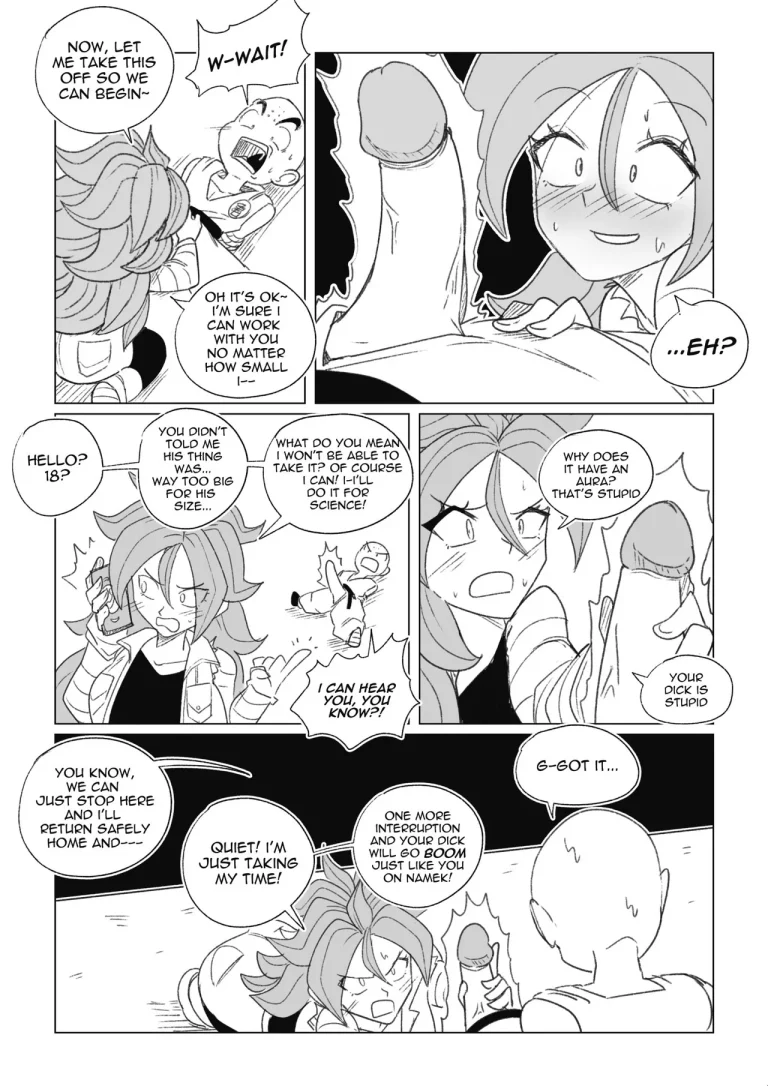 Science with the Z-Warriors porn comic picture 13