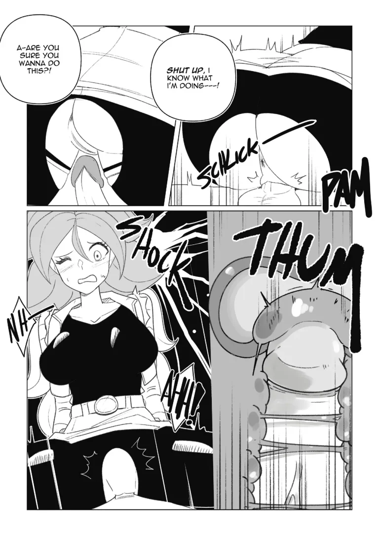 Science with the Z-Warriors porn comic picture 17