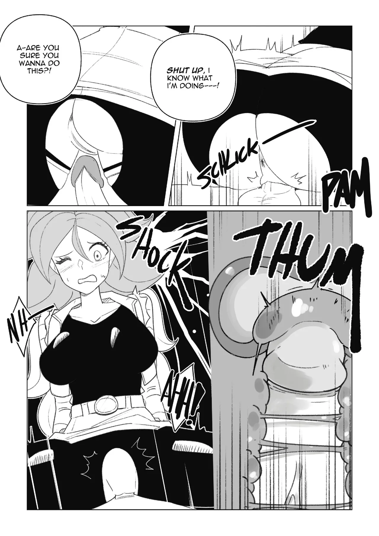 Science with the Z-Warriors porn comic picture 17