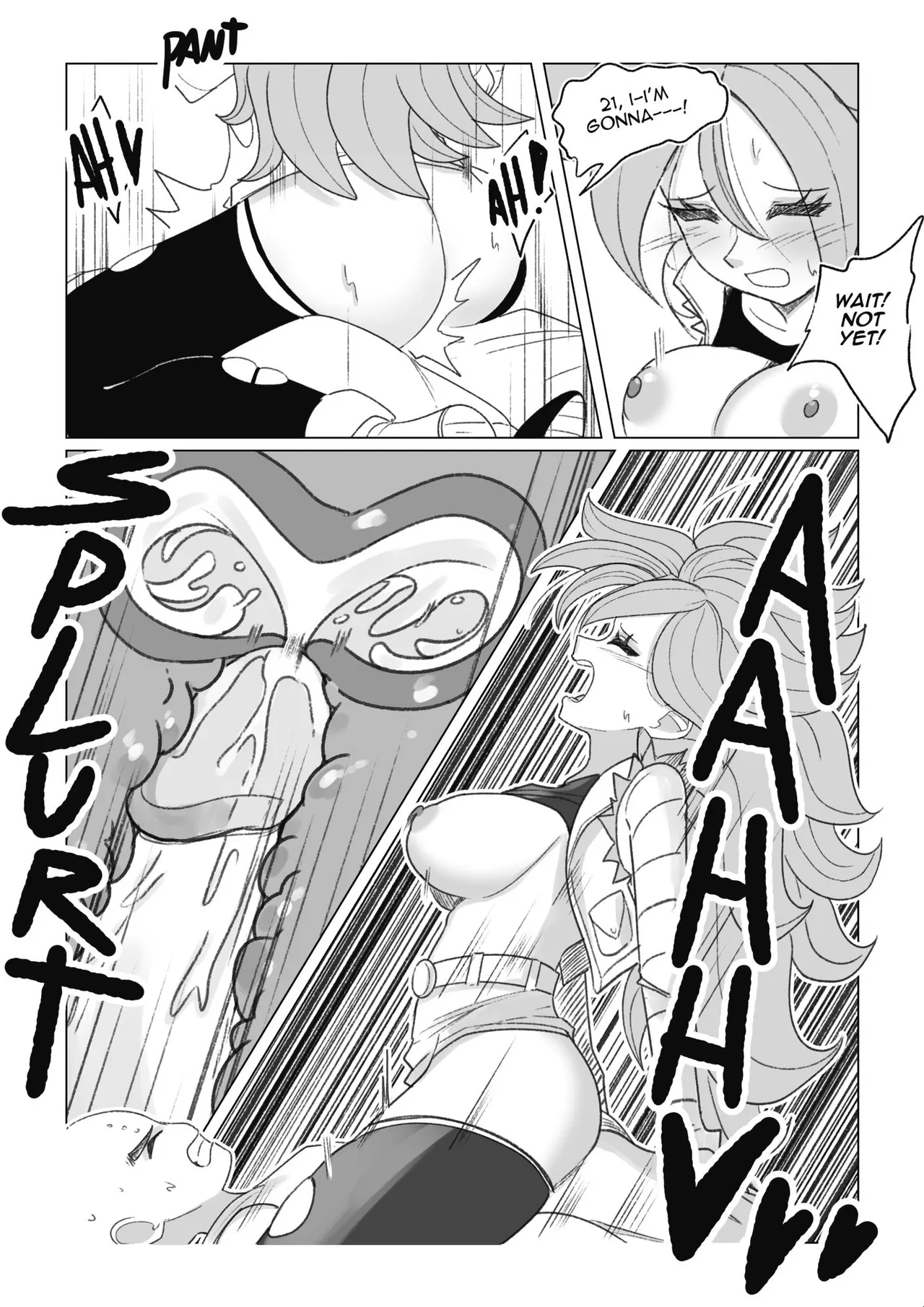 Science with the Z-Warriors porn comic picture 19