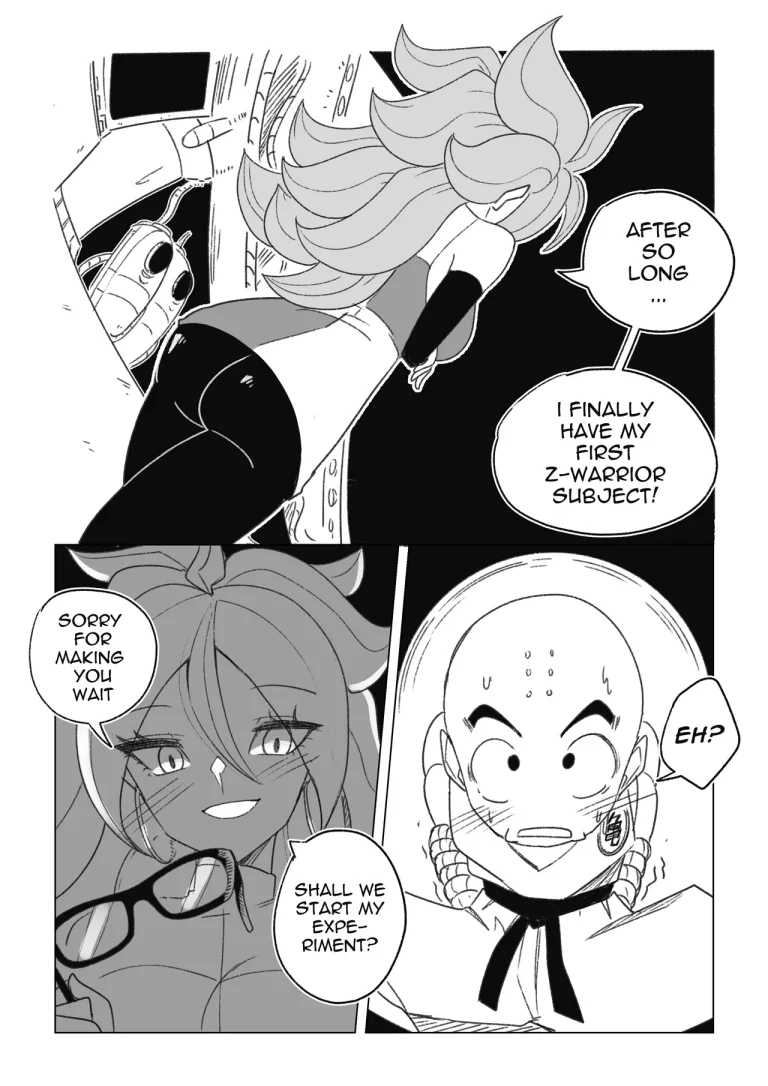 Science with the Z-Warriors porn comic picture 2