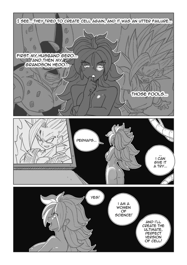 Science with the Z-Warriors porn comic picture 6