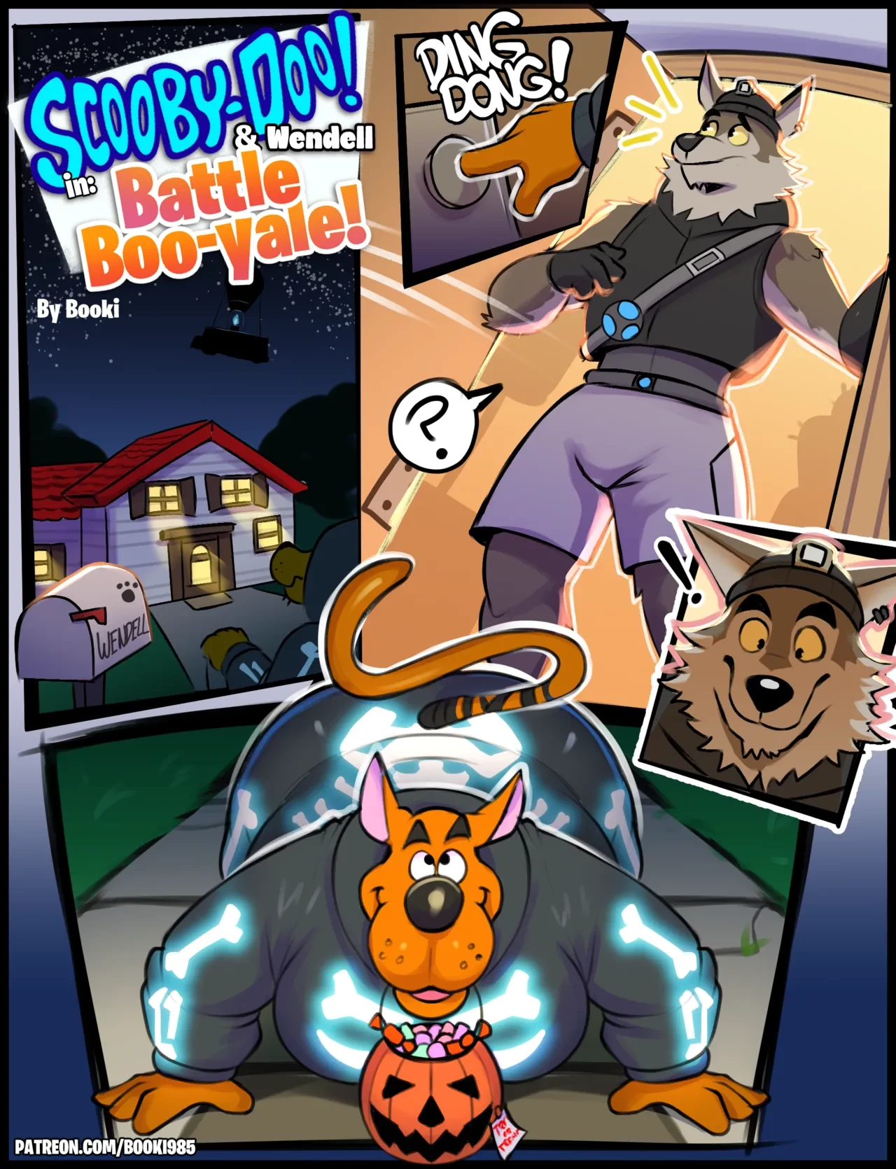Scooby Doo & Wendell In: Battle Boo-Yale! porn comic picture 1