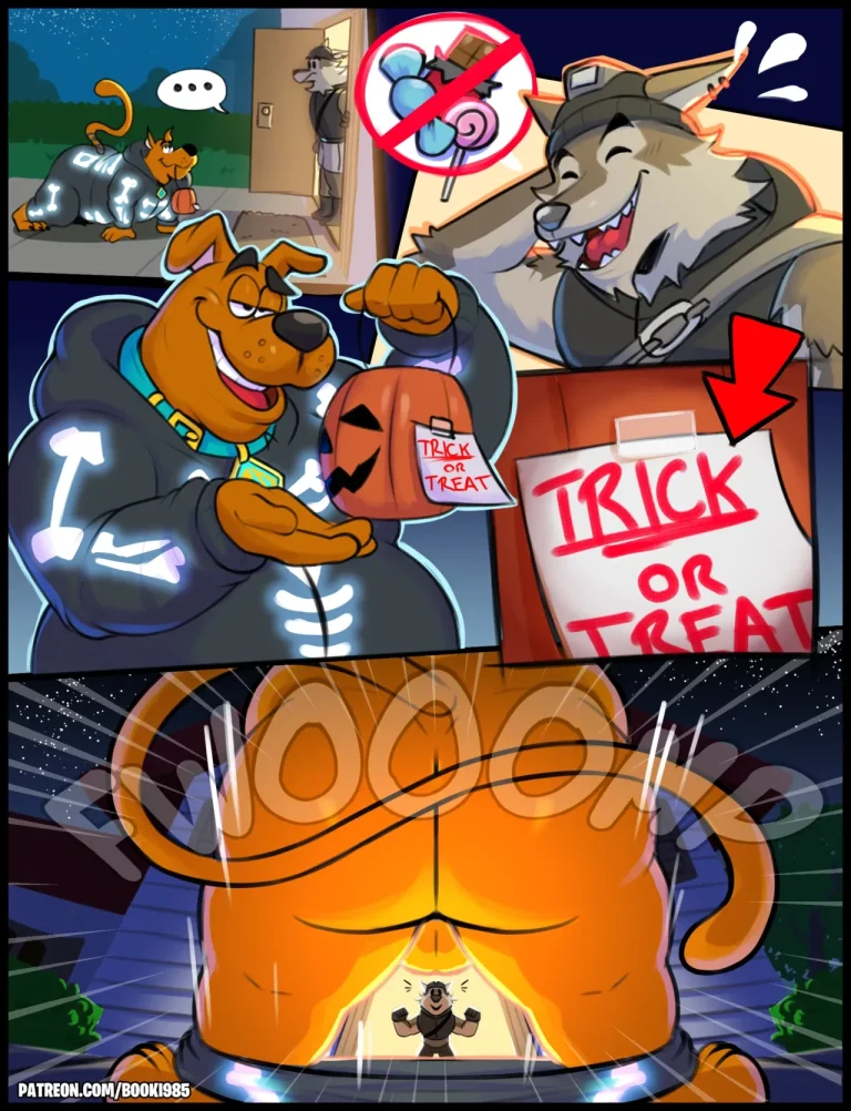 Scooby Doo & Wendell In: Battle Boo-Yale! porn comic picture 2