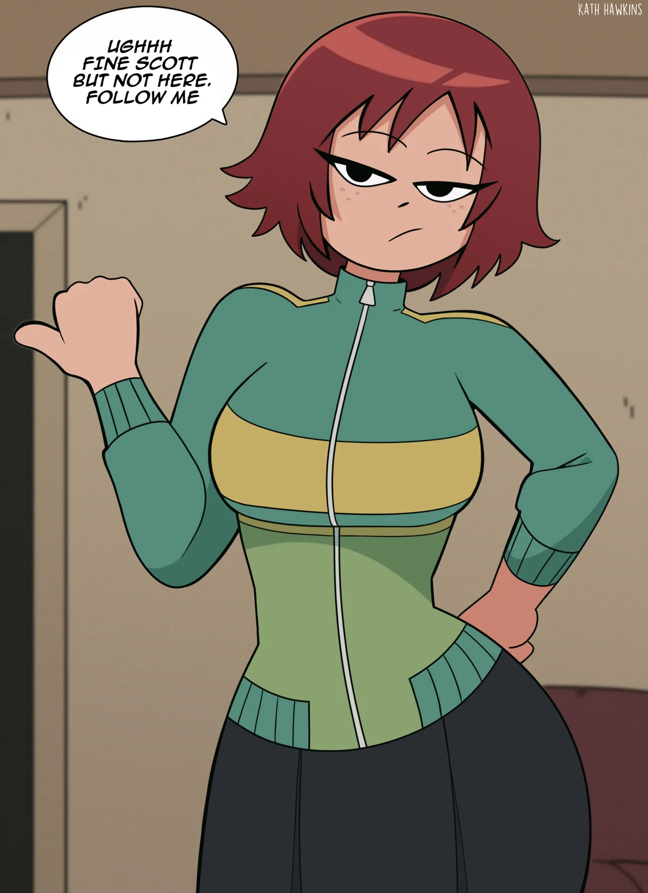 Scott Pilgrim vs casual sex porn comic picture 9