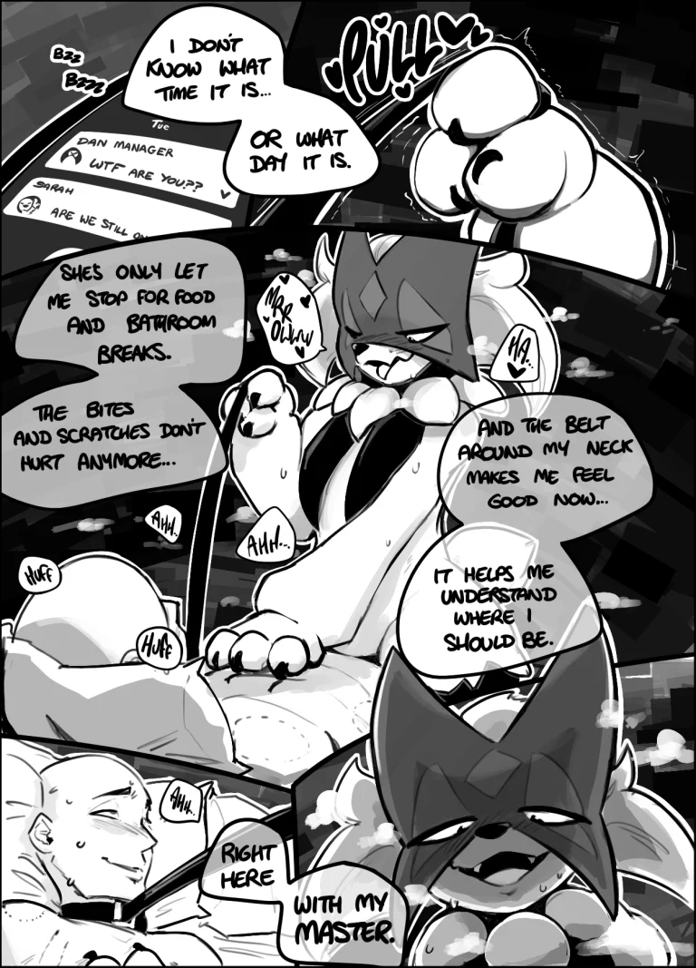 Scratching post porn comic picture 10