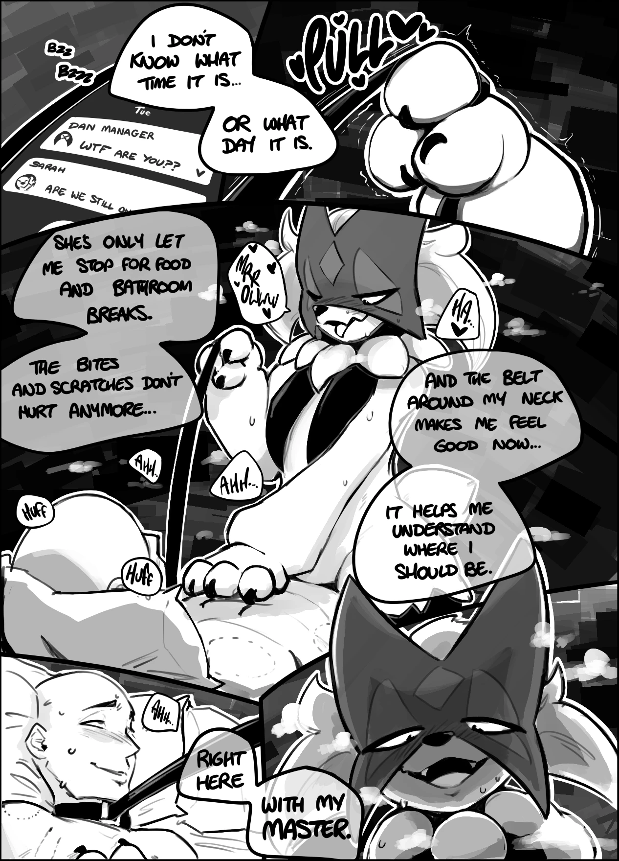 Scratching post porn comic picture 10